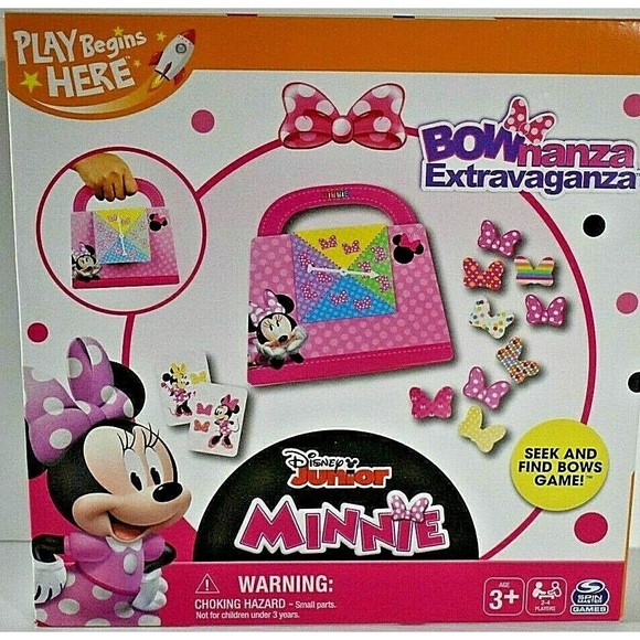 Disney Junior Minnie Mouse BOW-nanza Extravaganza Matching Game - Picture 1 of 6